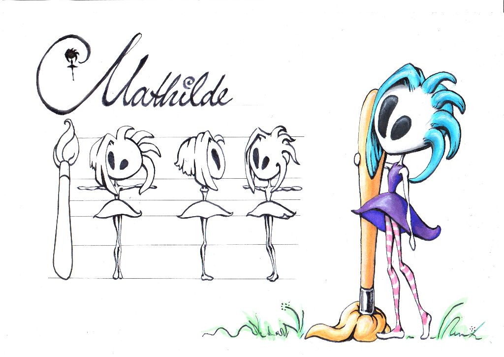 character design mathilde rabea peter